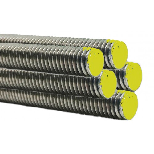 Type 316 Stainless Steel Threaded Rod Size 1/420 x 3FT (5 Piece Bundle)